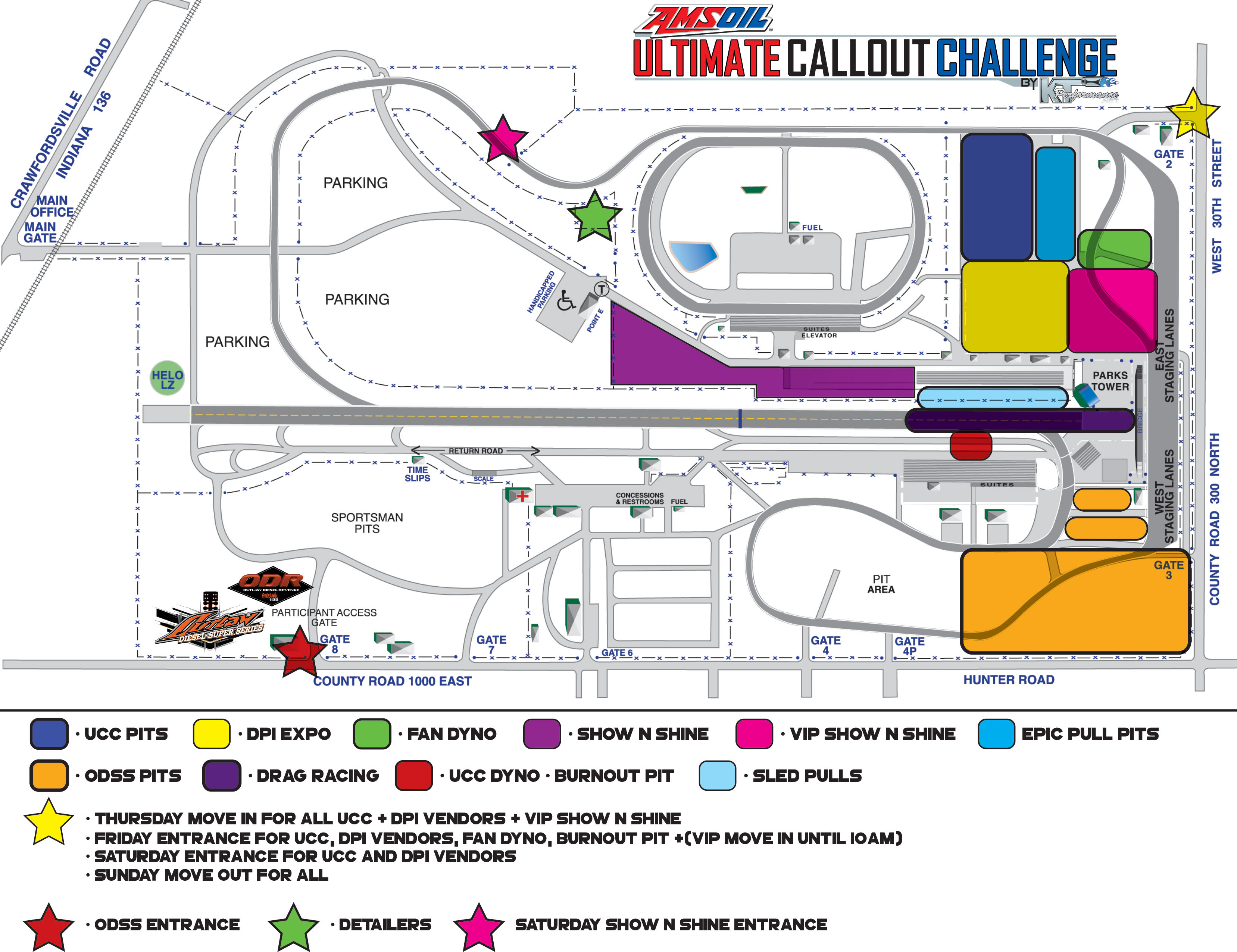 2024 Event Map